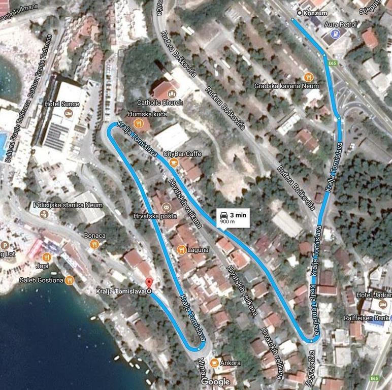 Apartments Kristic Неум Екстер'єр фото